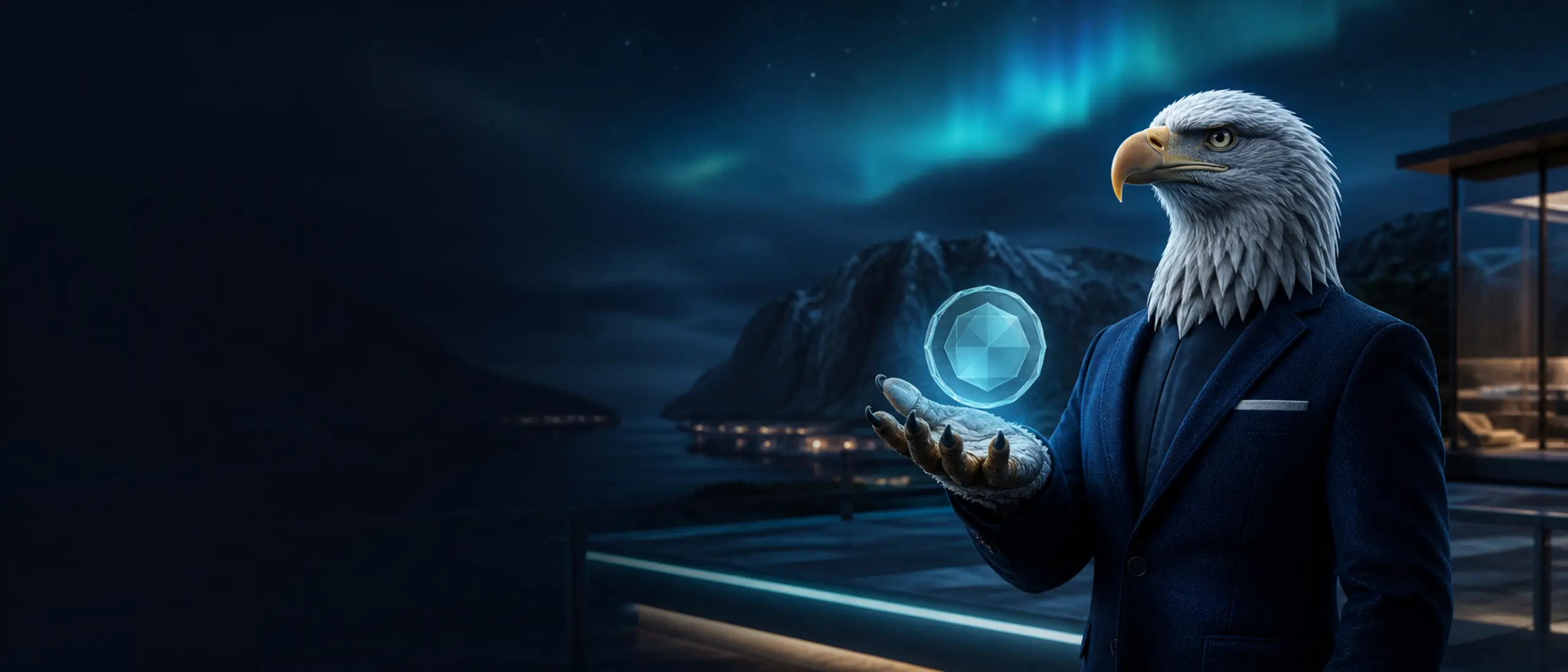 Havørn presenterer kryptoinnskudd hos Bizzo Casino
