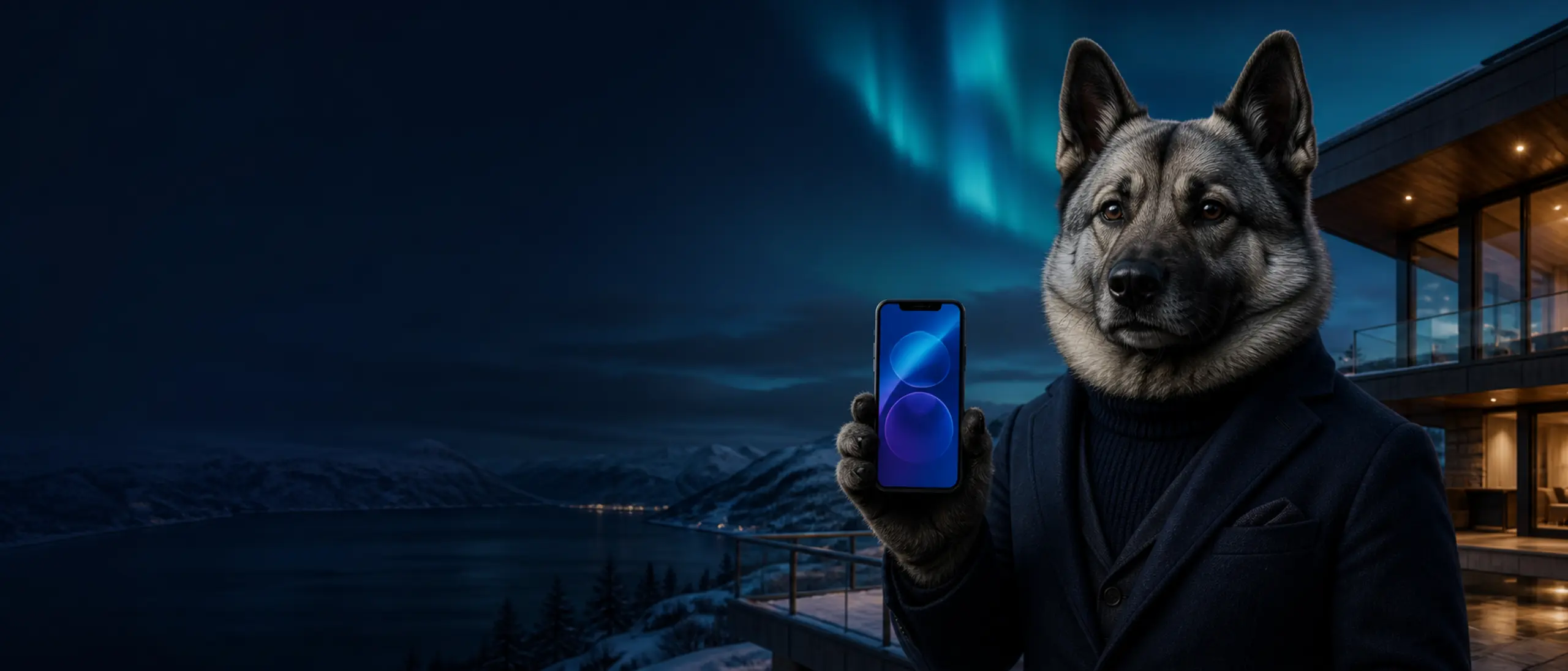 Norsk elghund presenterer Bizzo Casino-appen