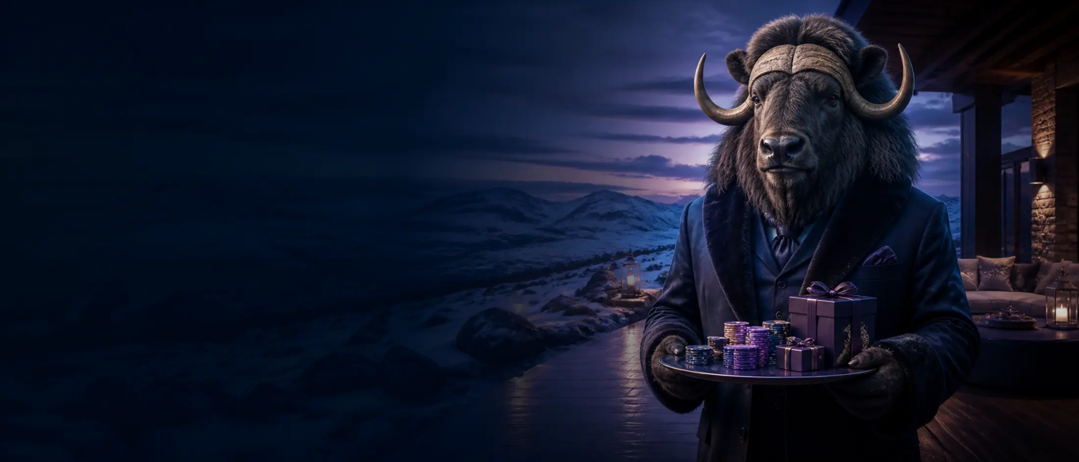 Moskusfe presenterer bonustilbud hos Bizzo Casino