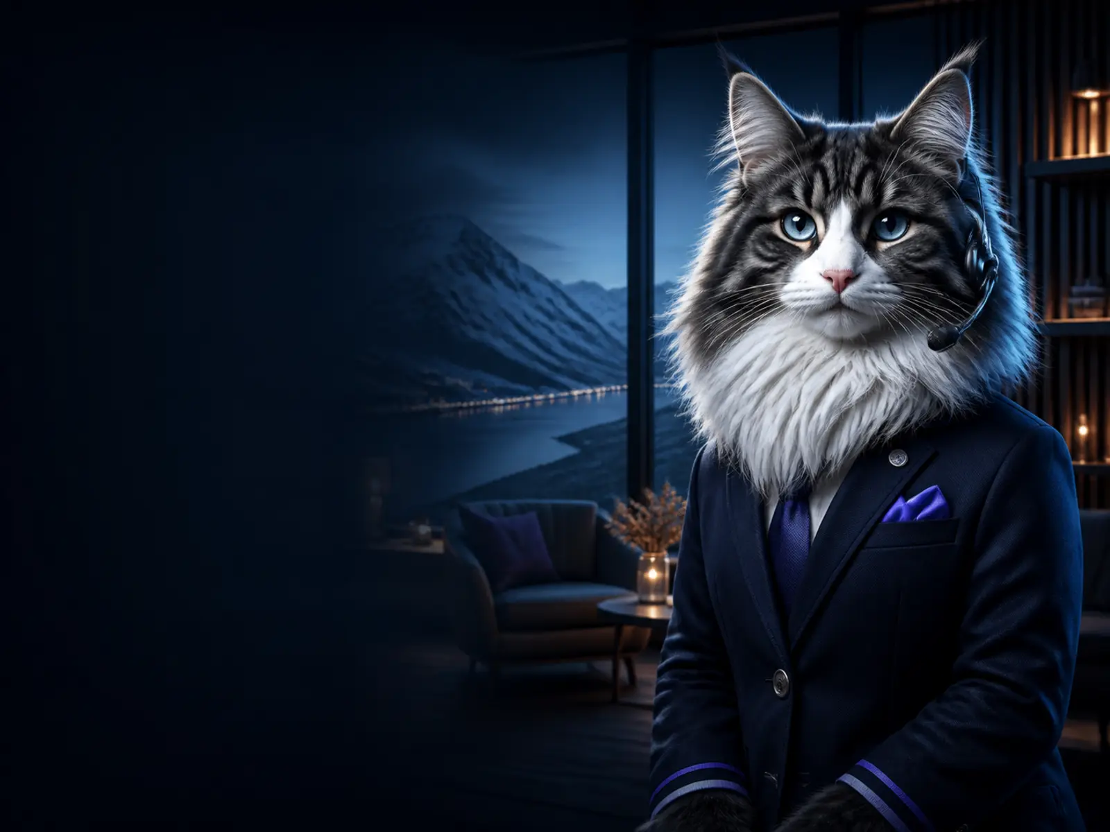 Norsk skogkatt fra kundestøtten hos Bizzo Casino